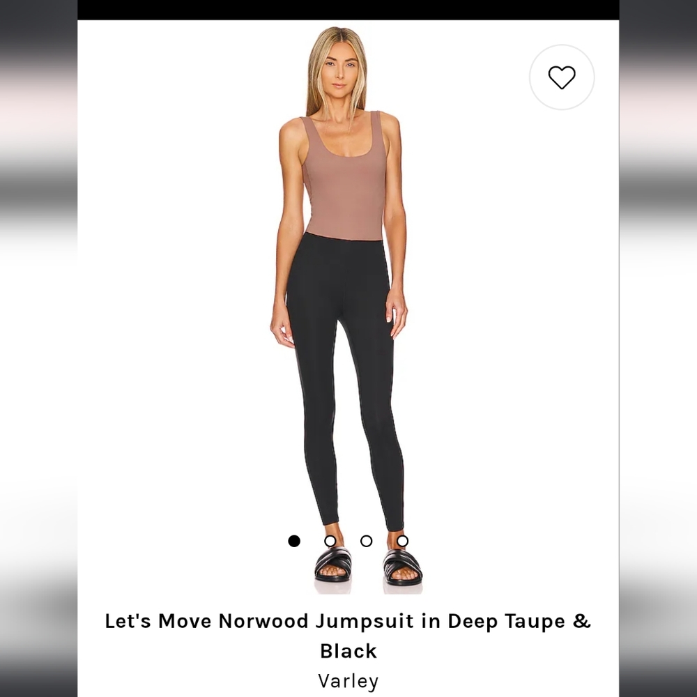 VARLEY - Let's Move Norwood All In One Jumpsuit NWT!